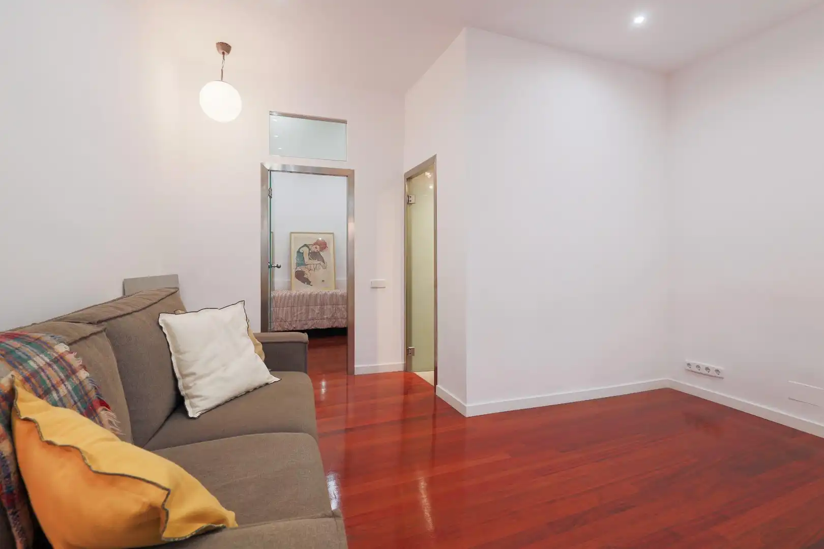 Living room of Ground floor for sale in Barcelona  with Air Conditioner, Heating and Parquet flooring