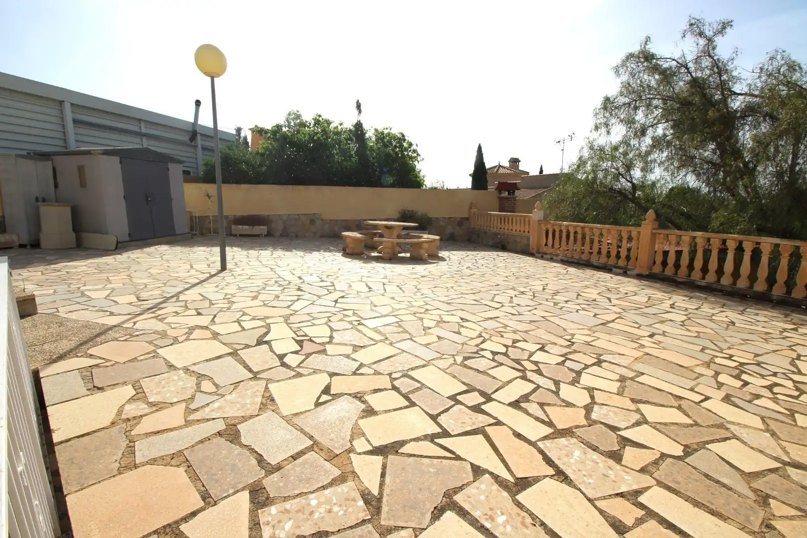 Terraza de Casa o chalet en venta en Alicante / Alacant con Aire acondicionado, Terraza y Piscina