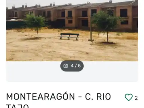 Adossat amb jardí en venda a Calle rio tajo 6