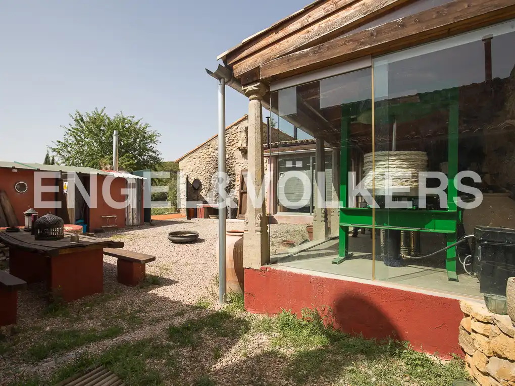 Vista exterior de Casa o chalet en venta en Enguera con Aire acondicionado, Calefacción y Jardín privado