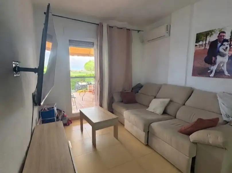 Sala de estar de Piso en venta en Alhama de Murcia con Aire acondicionado y Terraza