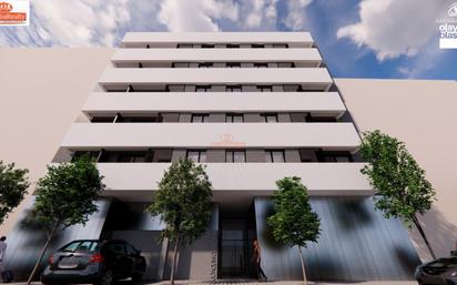 Exterior view of Flat for sale in  Albacete Capital  with Air Conditioner, Heating and Storage room