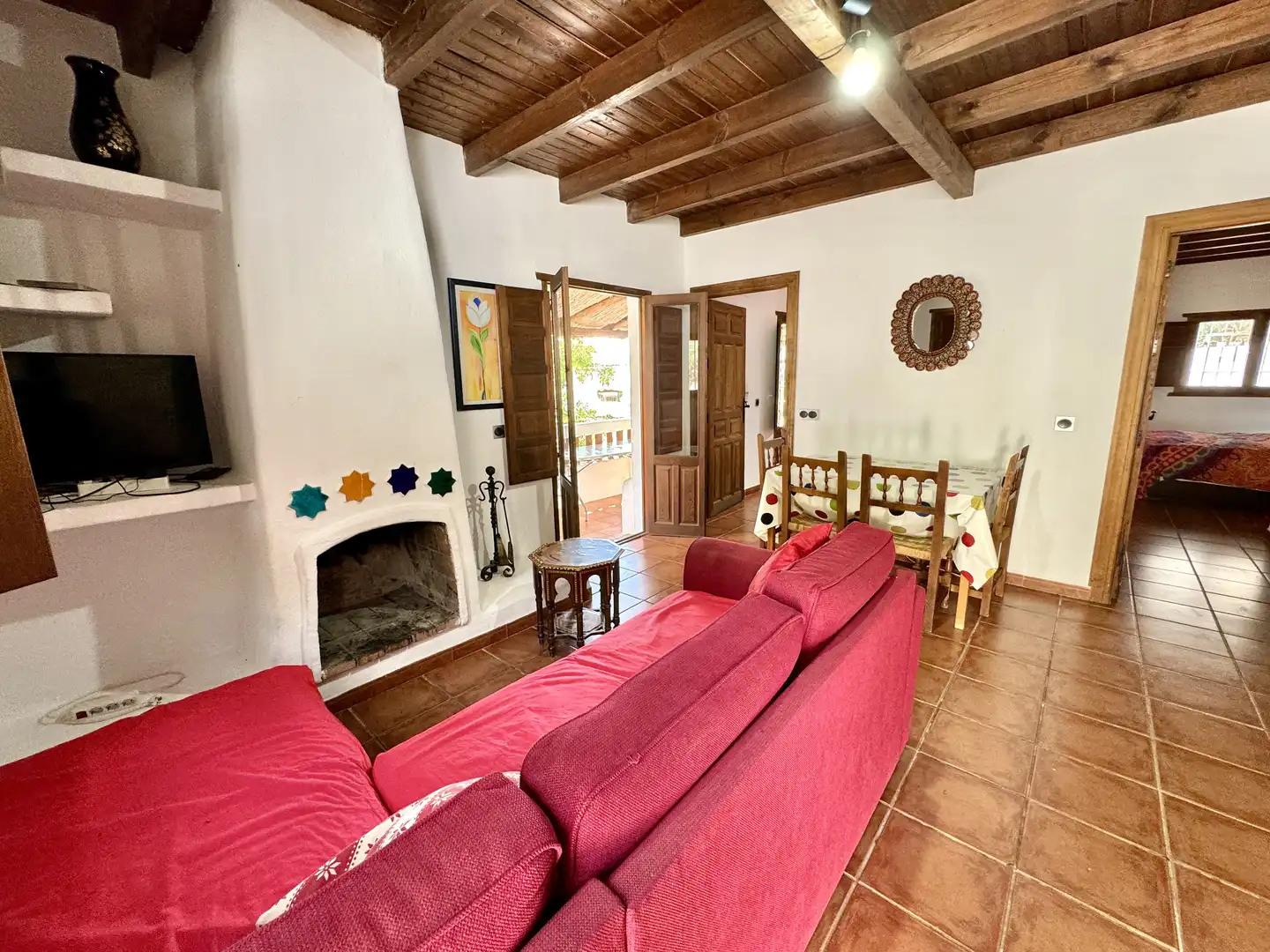 Sala de estar de Terreno en venta en Alpujarra de la Sierra