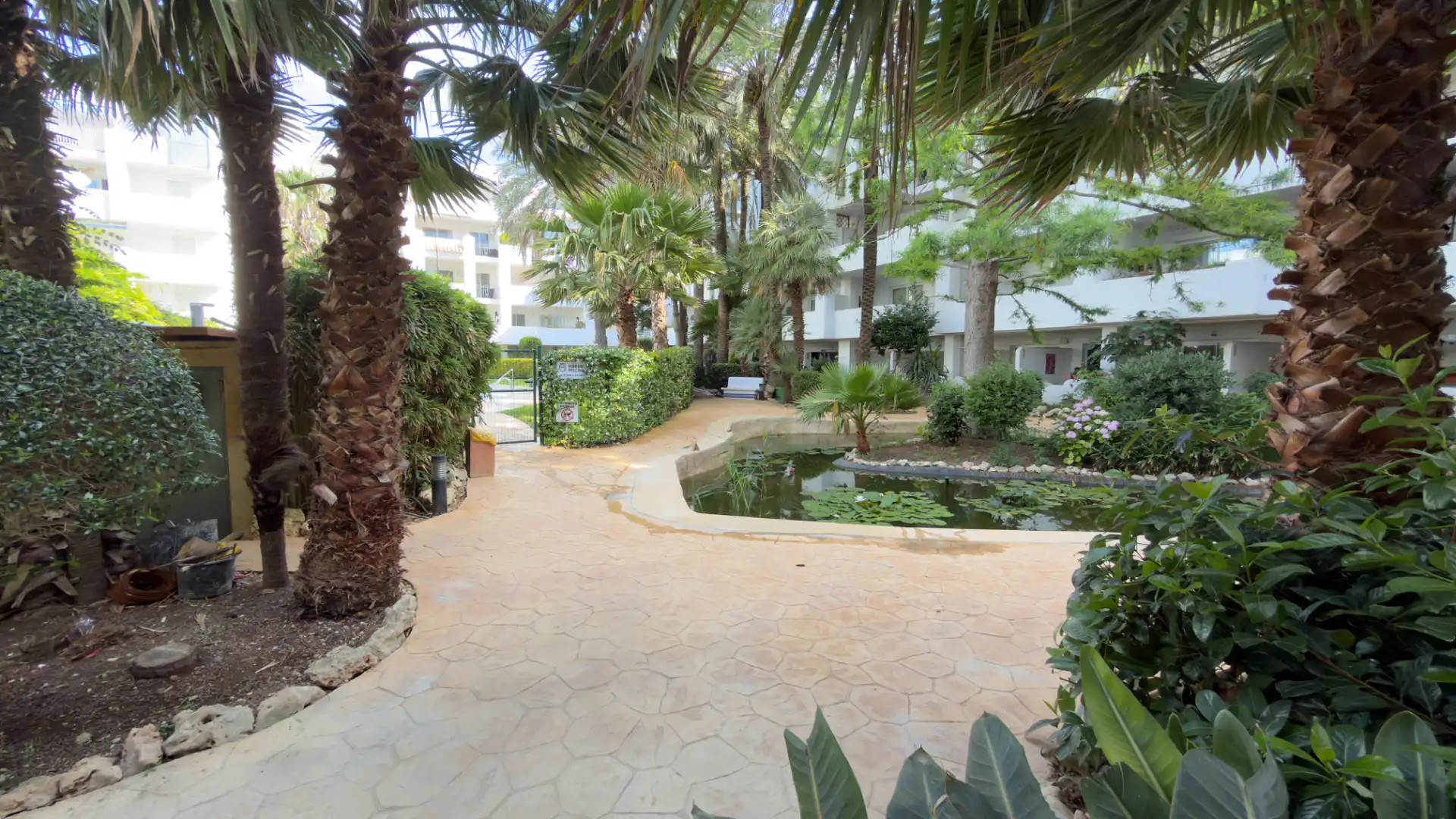 Jardín de Apartamento en venta en Roses con Aire acondicionado, Calefacción y Terraza