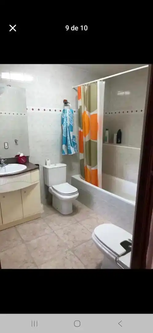 Baño de Casa adosada en venta en Fuentes de Ebro con Aire acondicionado y Trastero