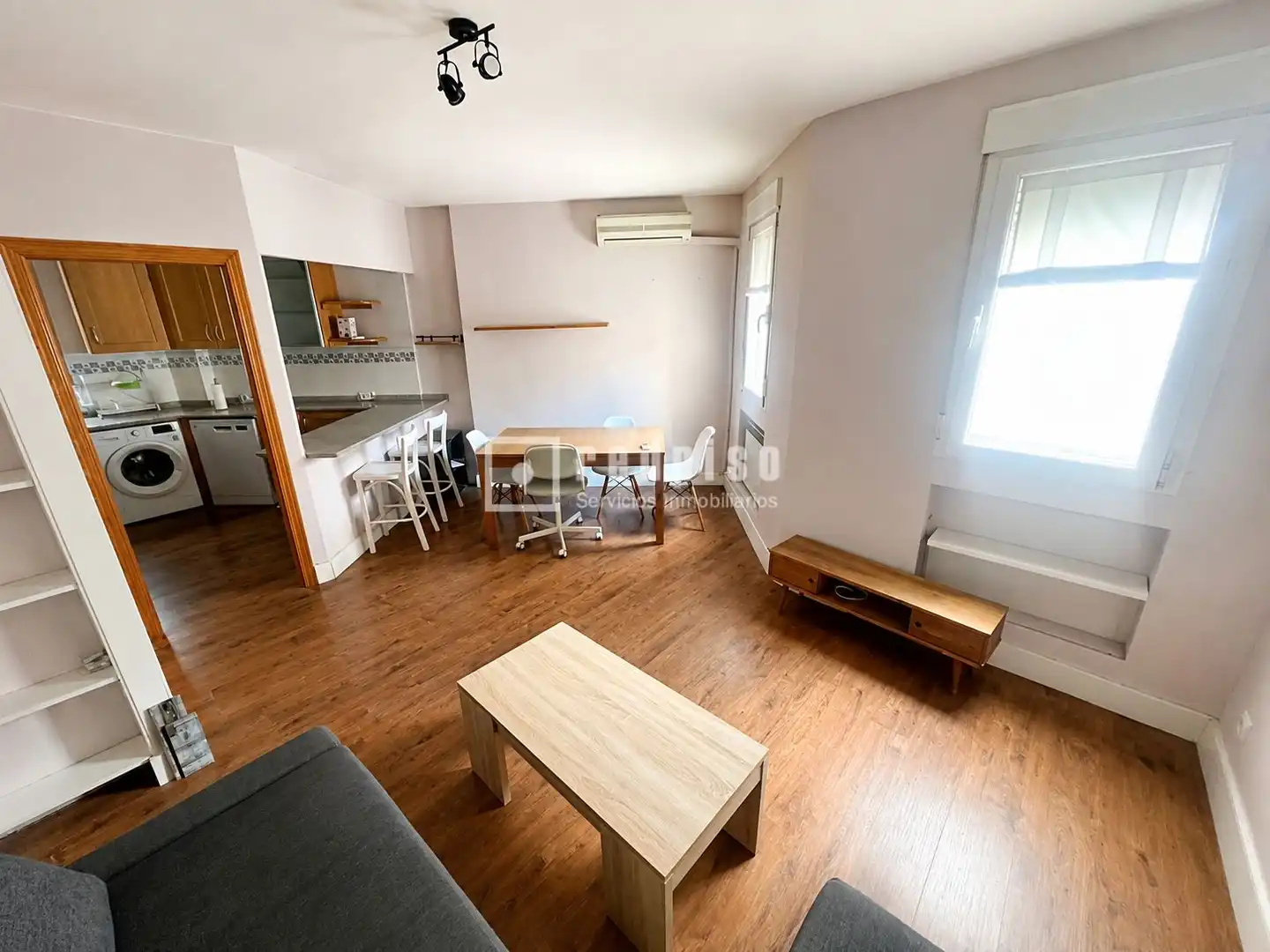Vista exterior de Piso en venta en Madrid