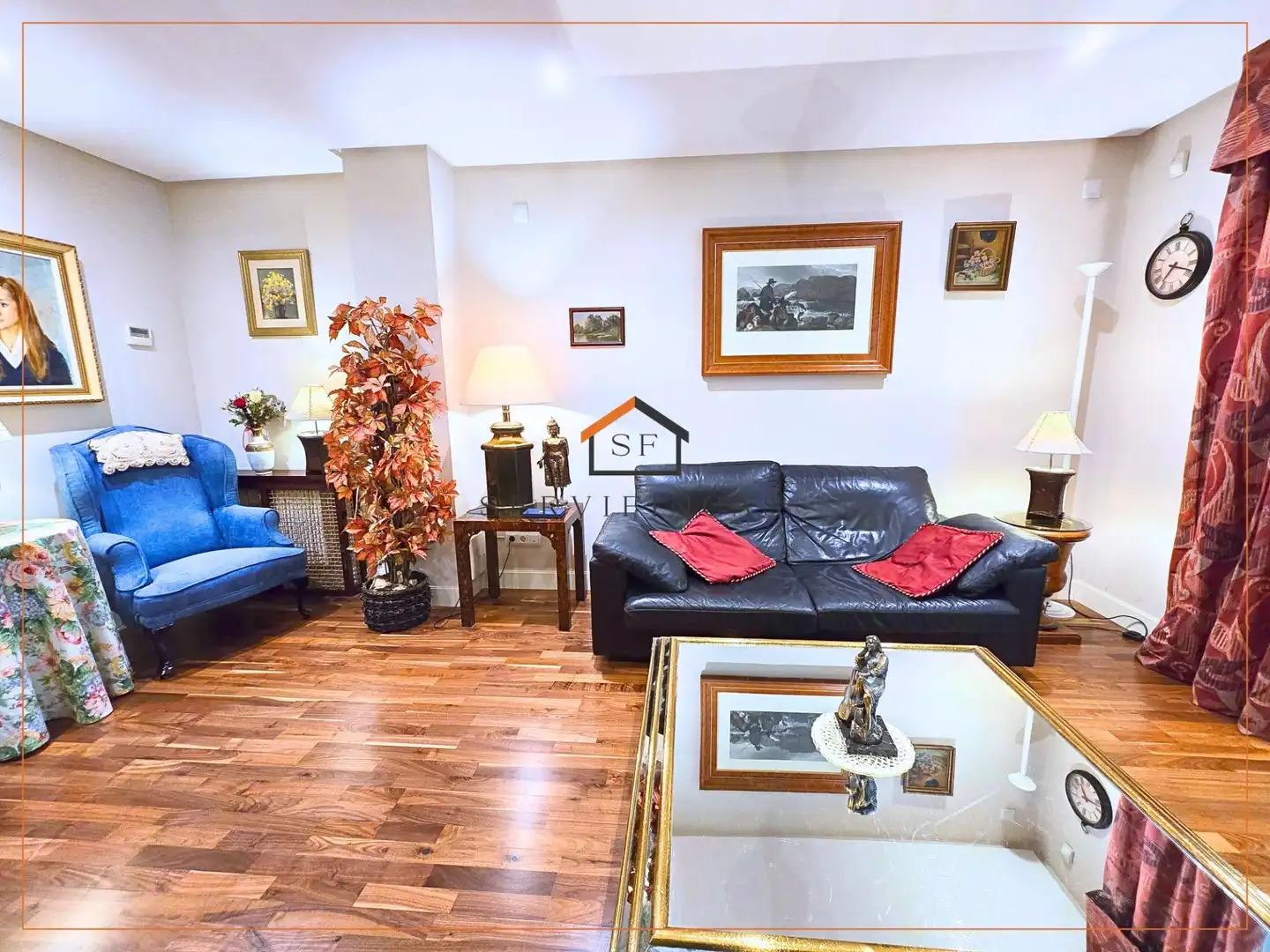 Sala d'estar de Pis en venda en Las Rozas de Madrid amb Calefacció, Terrassa i Traster