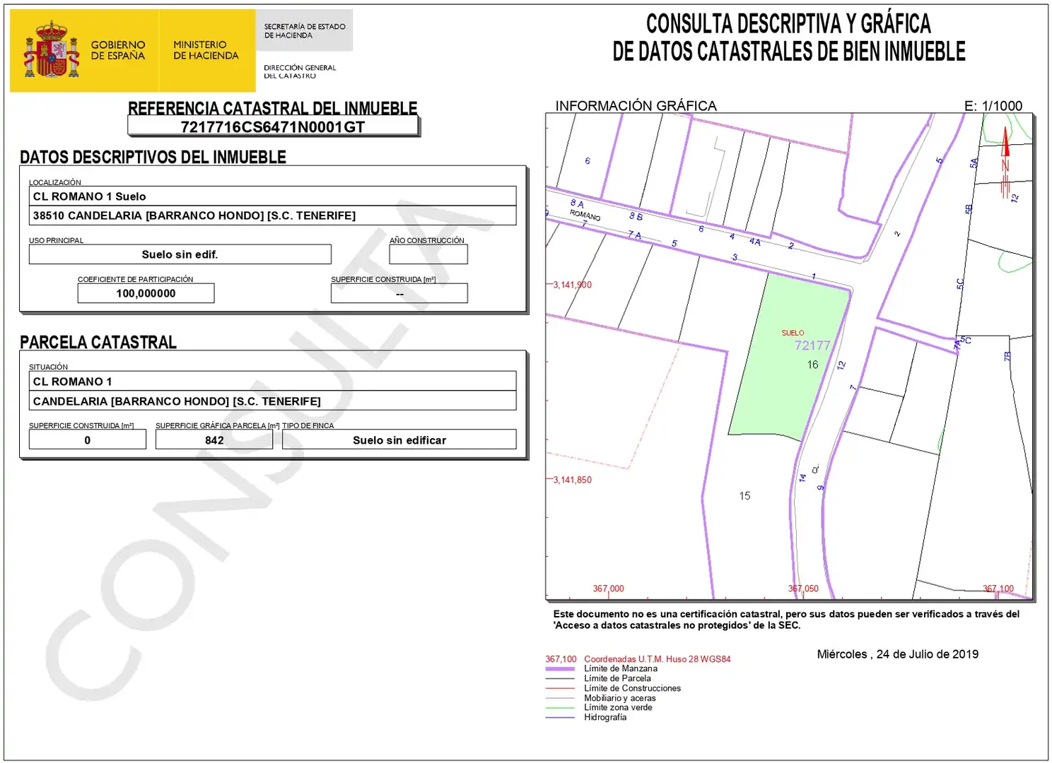Terreny residencial en venda a C. Romano, 2 2, imagen 13