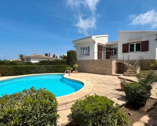 Vista exterior de Casa o xalet de lloguer en Llucmajor amb Aire condicionat i Piscina