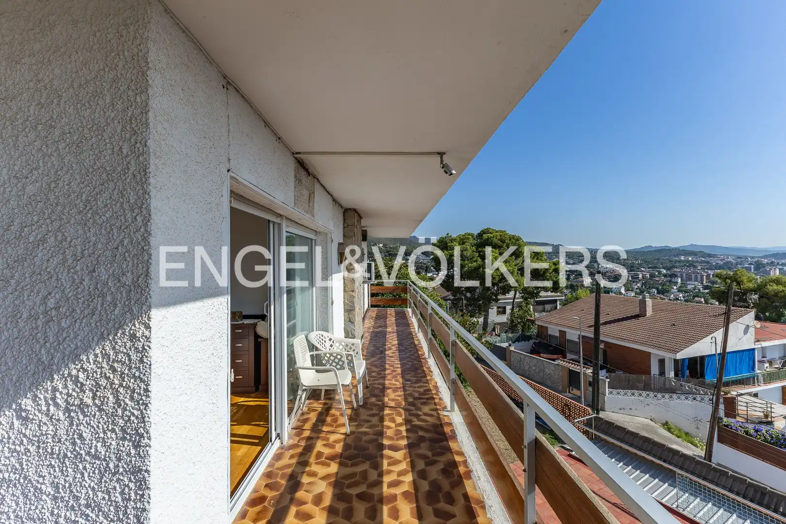 Balcony of Houses for sale in Castelldefels  with Air Conditioner, Heating and Private garden
