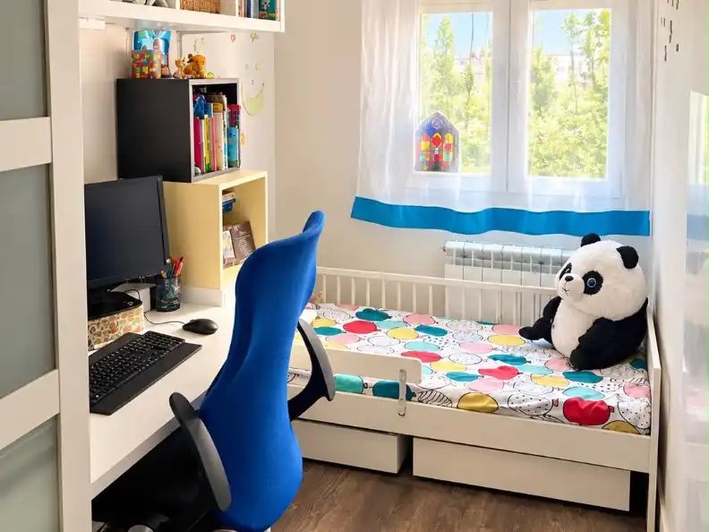 Bedroom of Flat for sale in Leganés  with Air Conditioner and Terrace