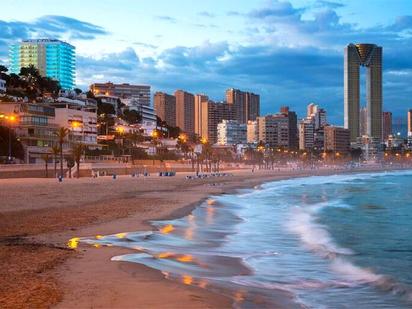 Exterior view of Flat for sale in Benidorm  with Air Conditioner, Heating and Private garden