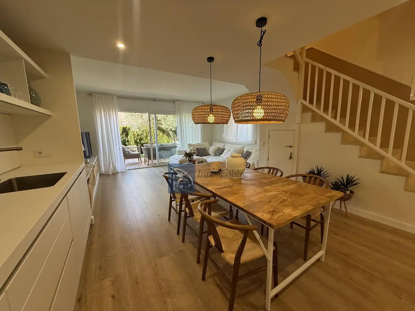 Esszimmer von Haus oder Chalet zur Miete in Sant Feliu de Guíxols mit Klimaanlage, Heizung und Terrasse
