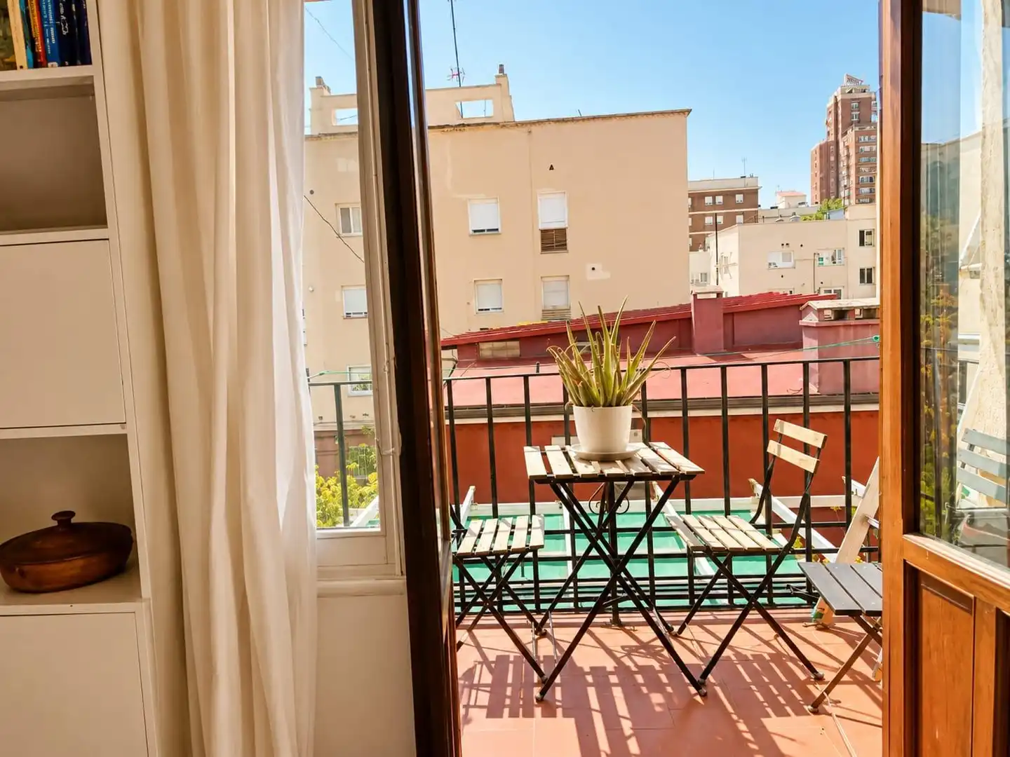 Terraza de Piso en venta en Madrid con Calefacción y Balcón