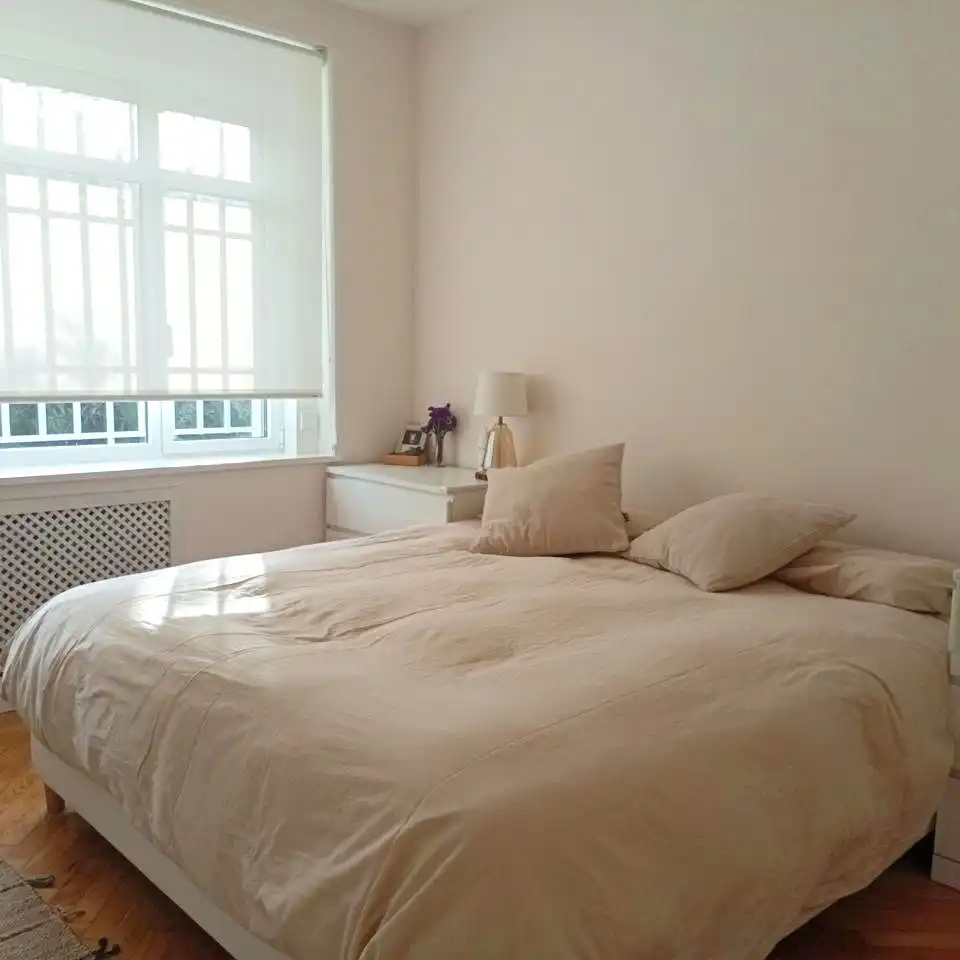 Schlafzimmer von Wohnung zur Miete in Madrid mit Klimaanlage, Heizung und Terrasse