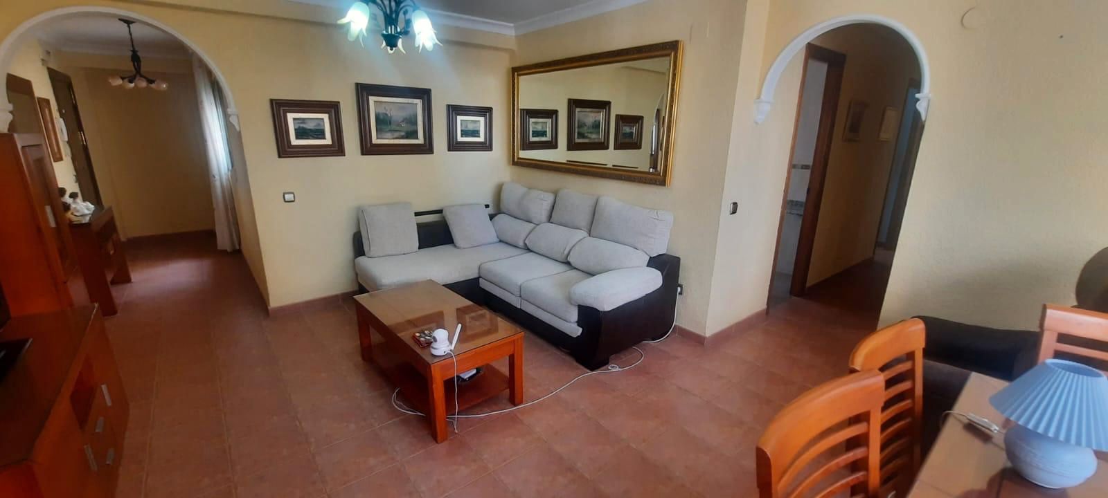 Living room of Apartment for sale in Málaga Capital  with Furnished and Alarm