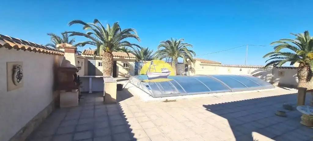 Vista exterior de Casa o chalet en venta en Mazarrón con Aire acondicionado, Calefacción y Jardín privado