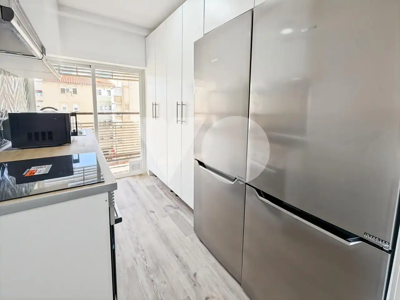 Kitchen of Flat for share in Madrid  with Heating and Furnished