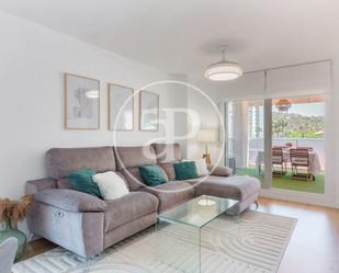 Living room of Flat for sale in Villajoyosa / La Vila Joiosa  with Air Conditioner, Heating and Private garden