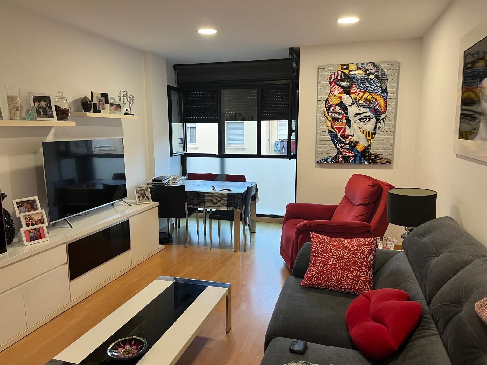 Sala d'estar de Apartament en venda en  Valencia Capital amb Aire condicionat i Traster