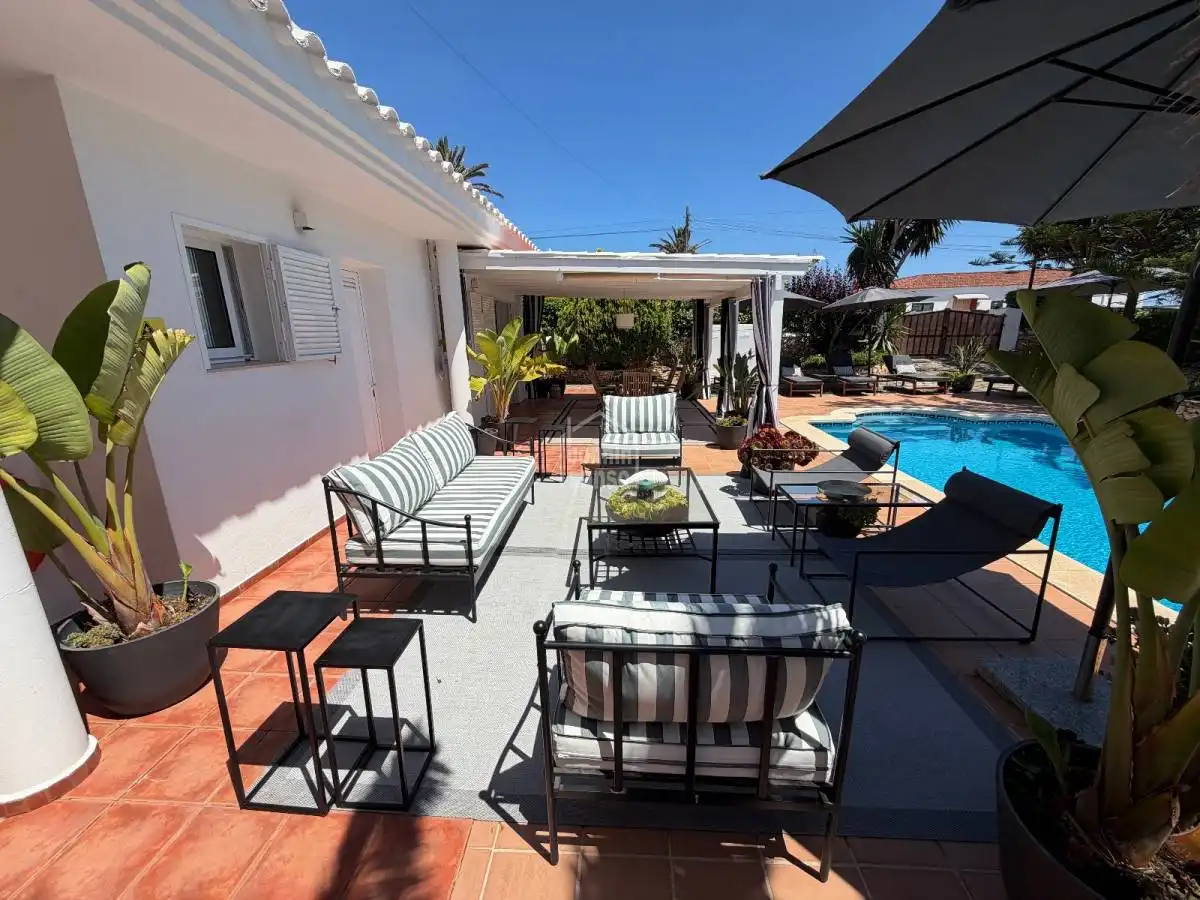 Terraza de Casa o chalet en venta en Sant Lluís con Calefacción, Jardín privado y Terraza