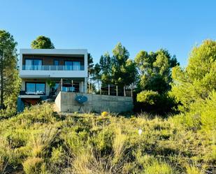 Vista exterior de Casa o xalet en venda en Pareja amb Aire condicionat, Terrassa i Piscina