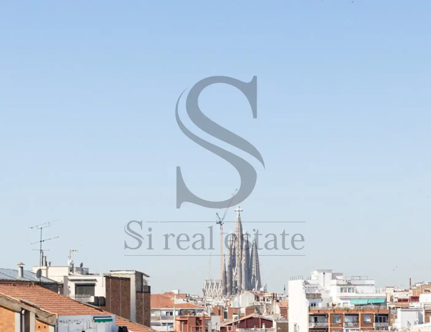 Exterior view of Attic for sale in Barcelona  with Air Conditioner, Heating and Parquet flooring