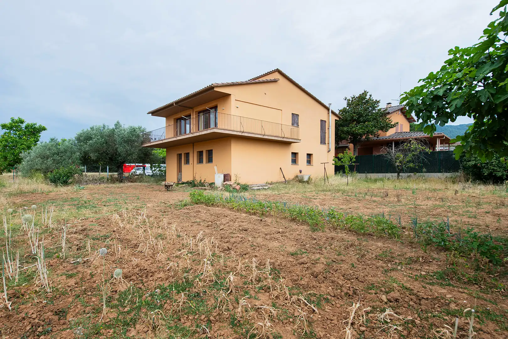 Exterior view of Houses for sale in Maià de Montcal  with Heating, Terrace and Storage room