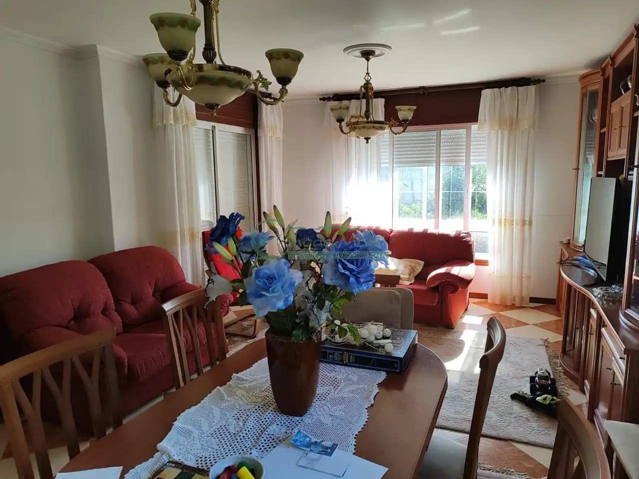 Dormitori de Casa o xalet en venda en Cangas  amb Calefacció, Jardí privat i Terrassa