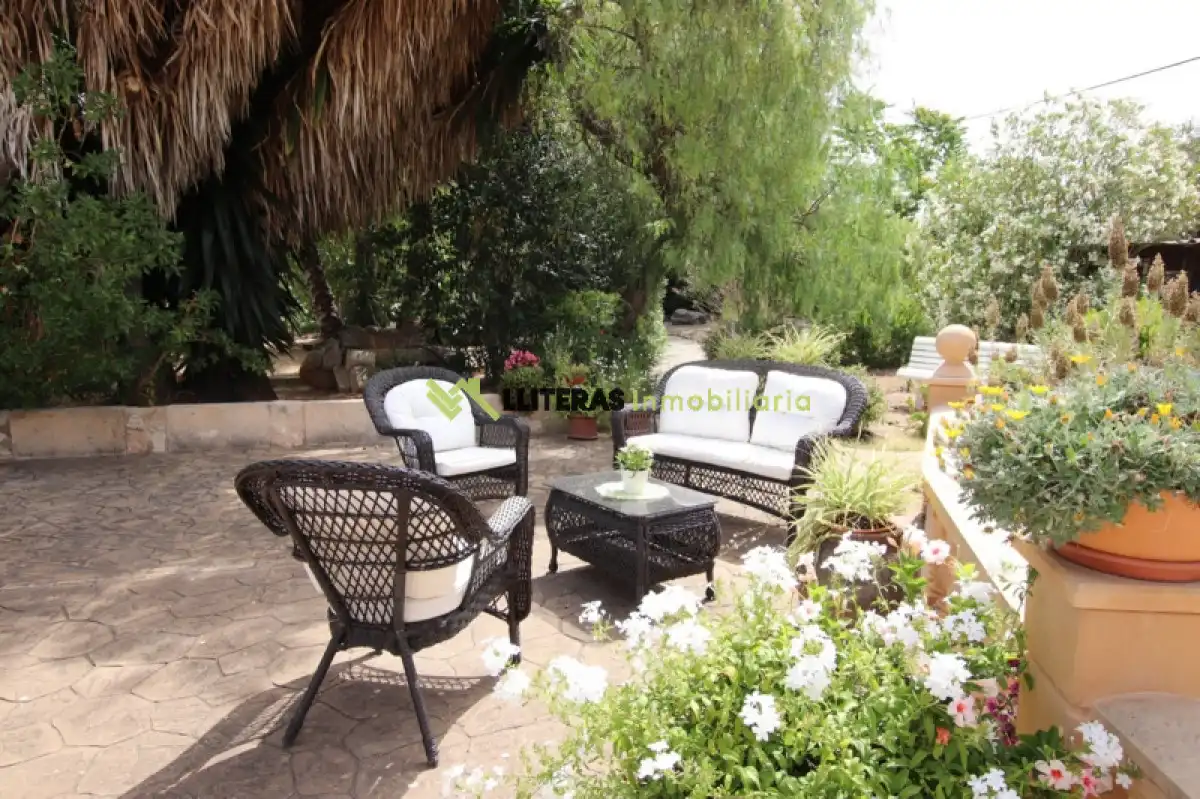 Terrasse von Country house zum Verkauf in Inca mit Klimaanlage, Privatgarten und Terrasse