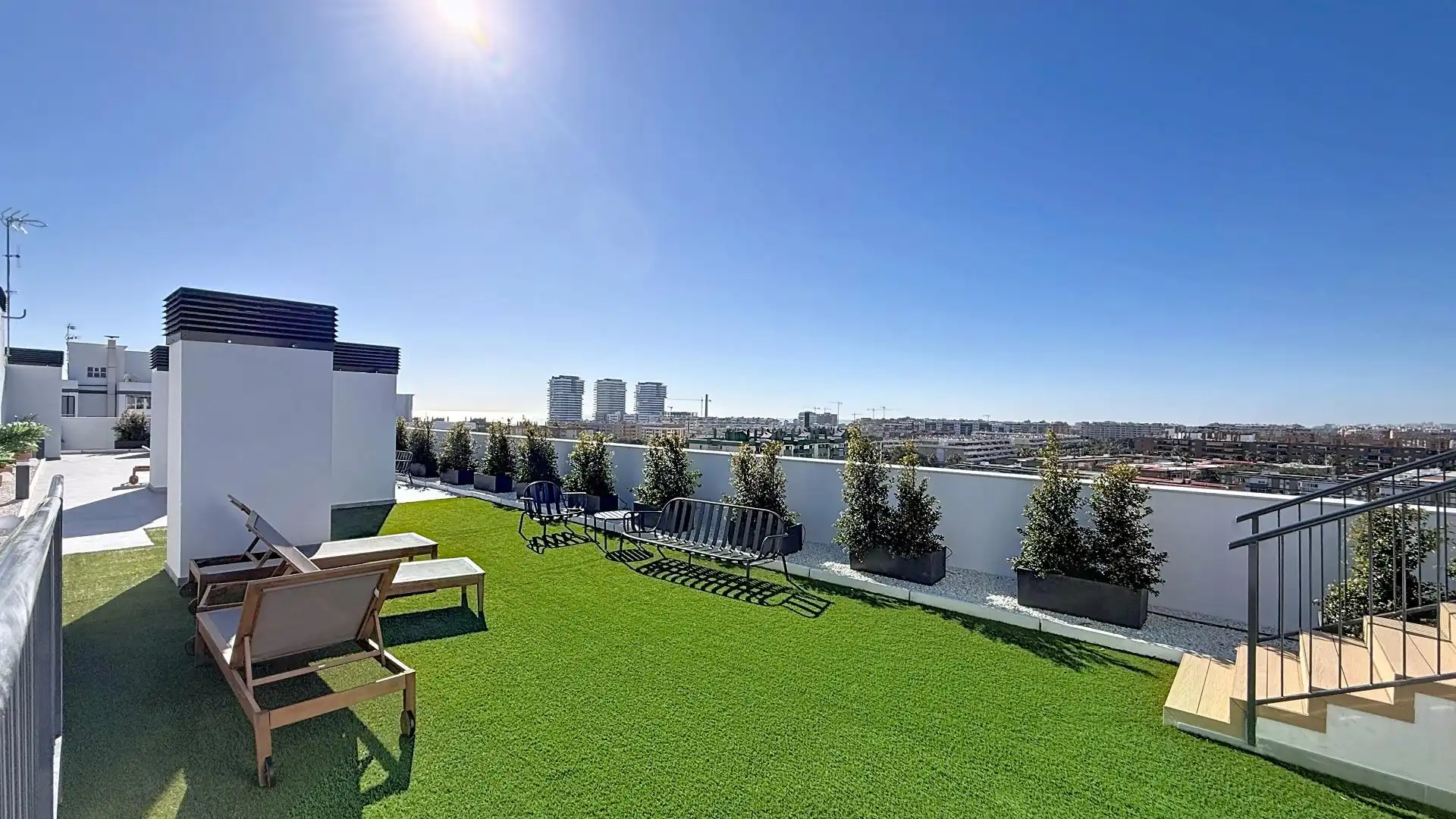 Terrace of Flat for rent in Málaga Capital  with Terrace