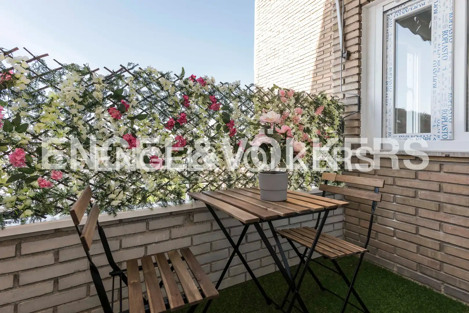 Terraza de Piso de alquiler en Madrid con Aire acondicionado, Calefacción y Terraza