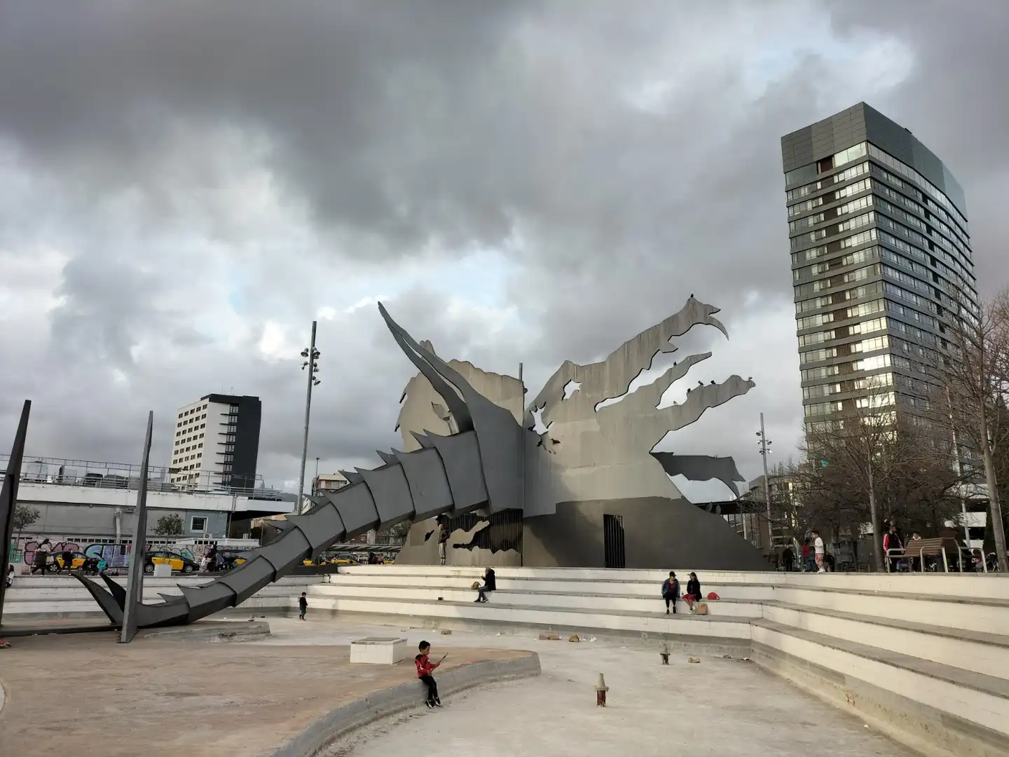 Vista exterior de Local en traspaso en Barcelona con Aire acondicionado, Calefacción y Amueblado