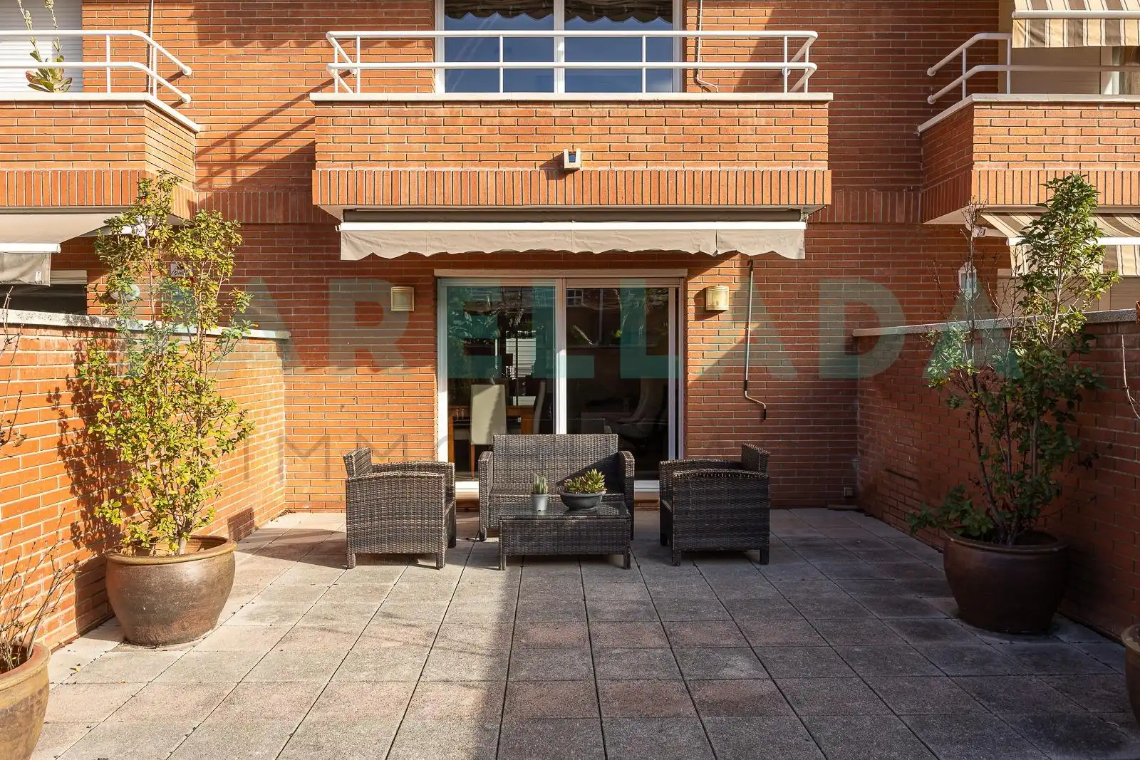Terraza de Casa o chalet en venta en Badalona con Aire acondicionado, Calefacción y Jardín privado