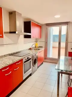 Kitchen of Apartments for rent in León Capital   with Heating, Parquet flooring and Terrace