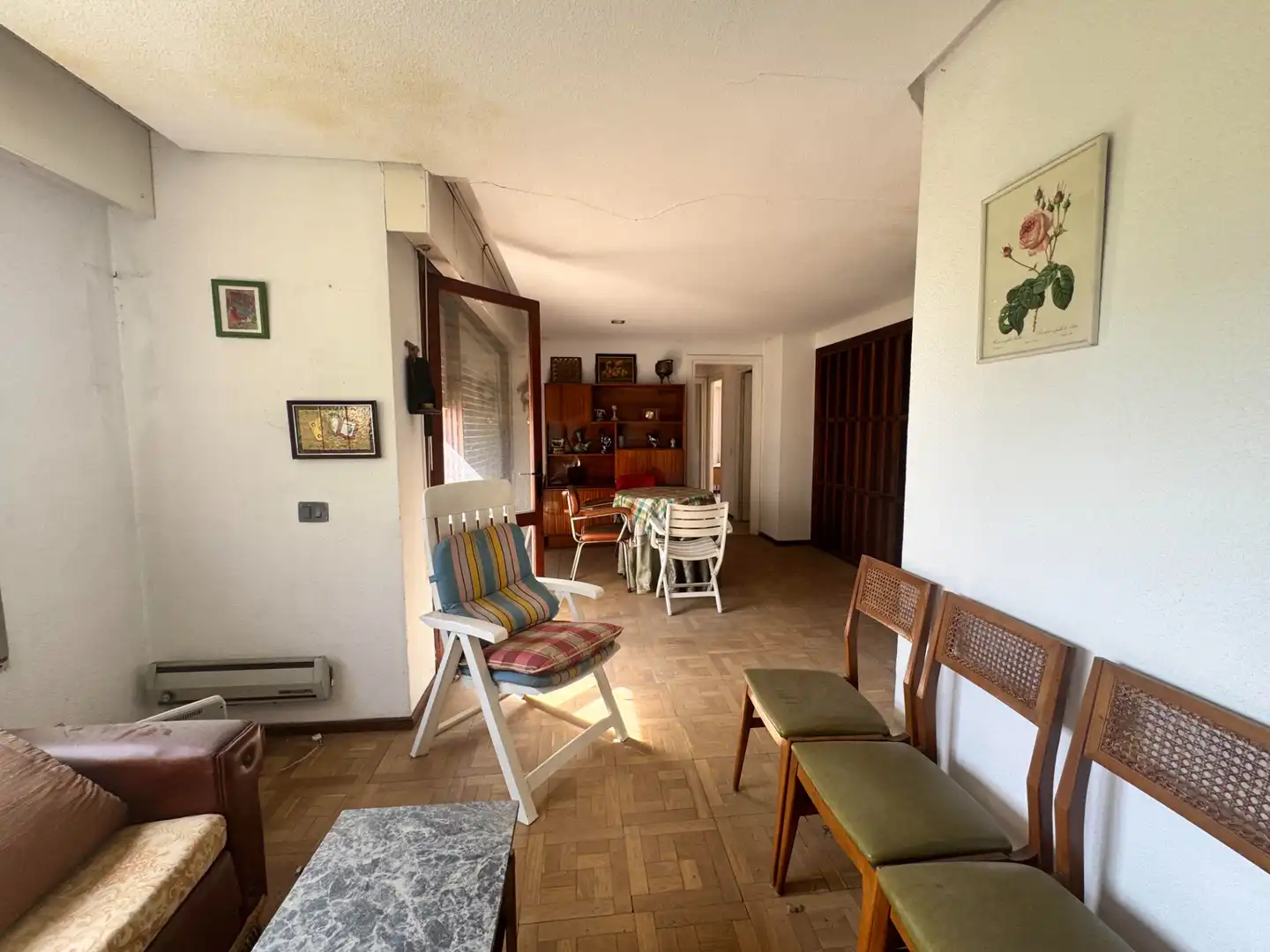 Sala de estar de Piso en venta en El Escorial con Terraza