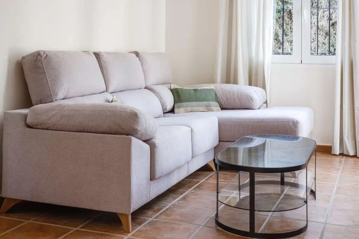 Sala de estar de Casa adosada en venta en Fuente Álamo de Murcia con Amueblado