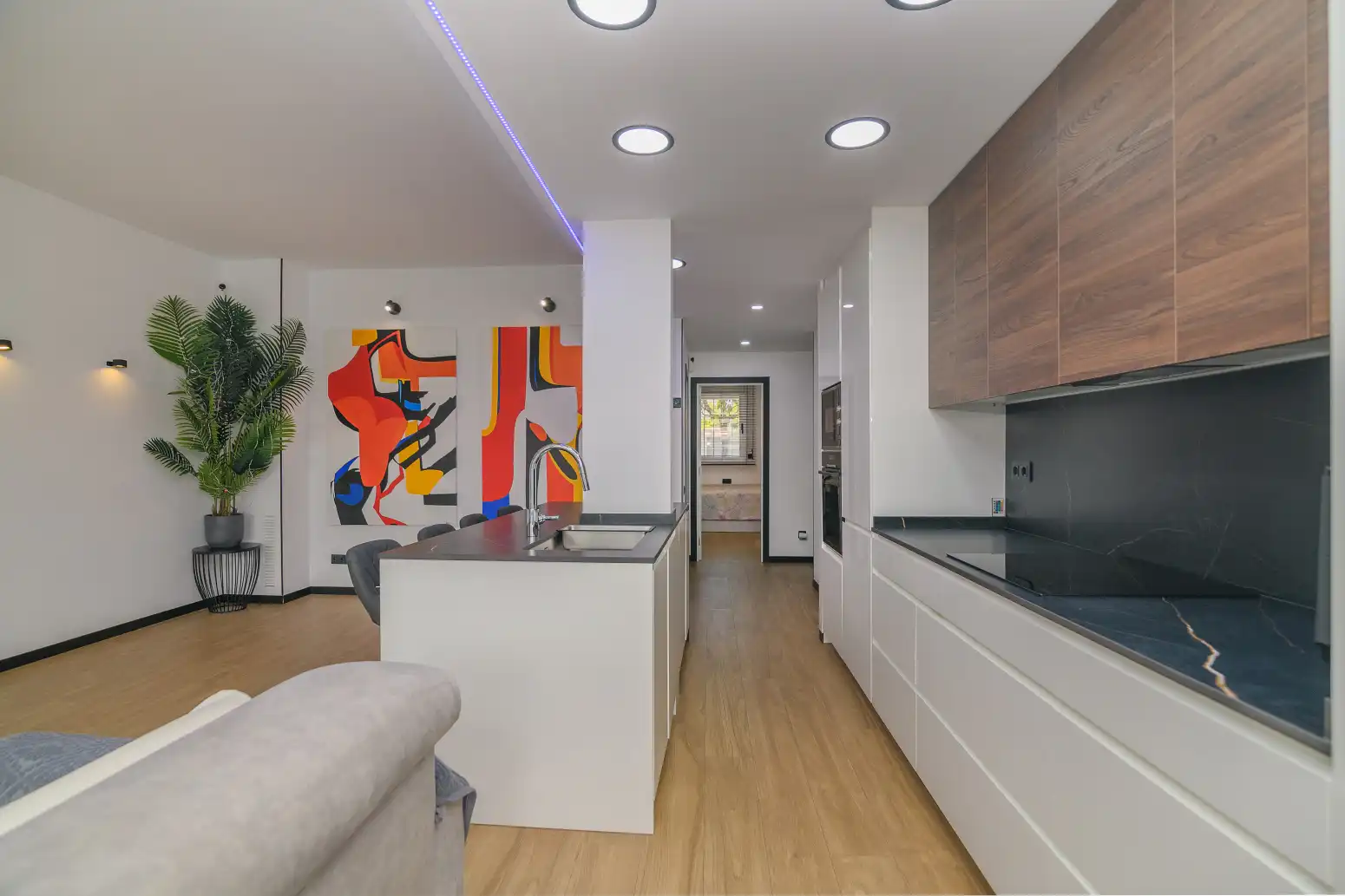 Kitchen of Flat for sale in Viladecans  with Air Conditioner, Heating and Private garden