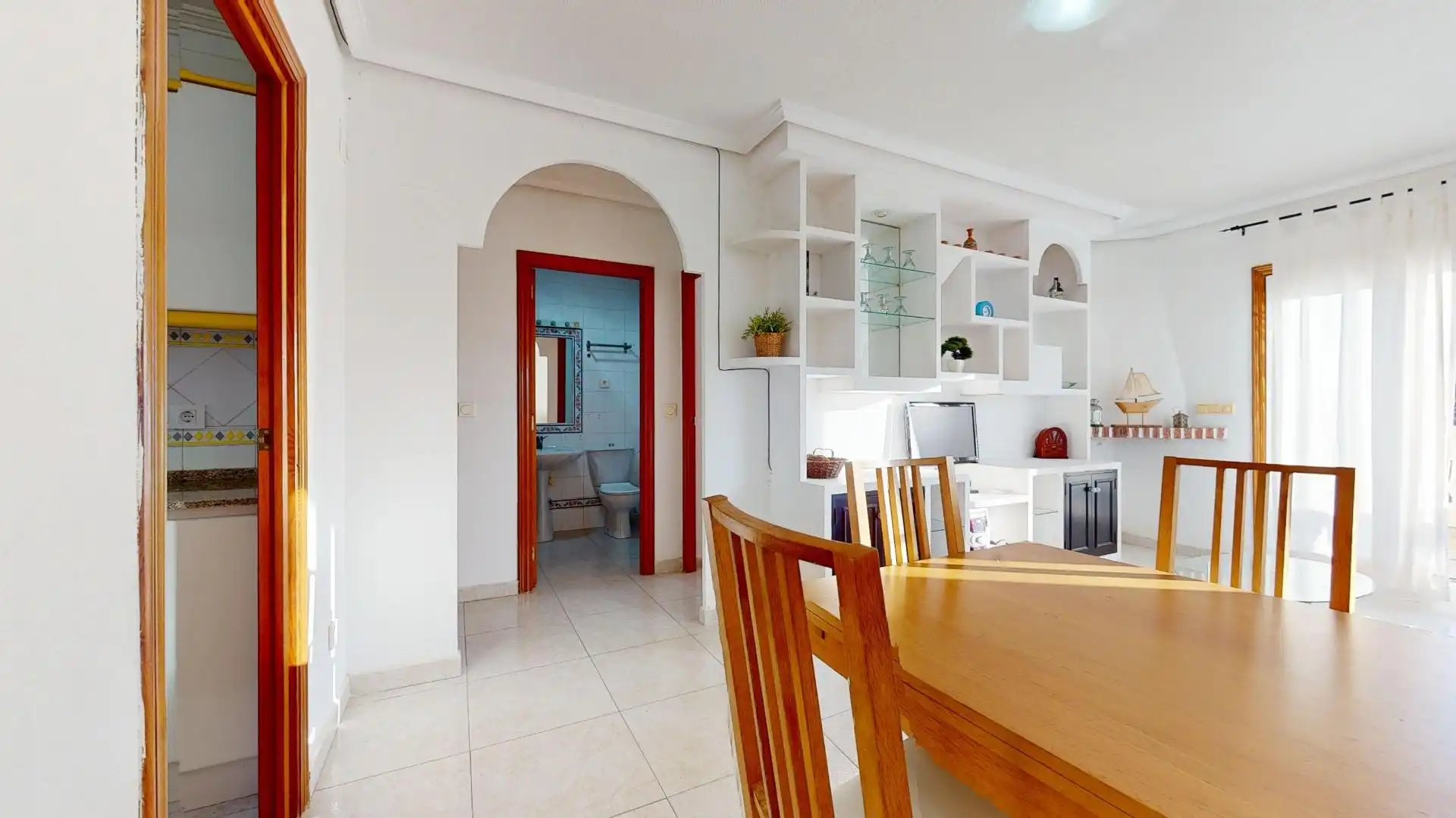 Comedor de Apartamento en venta en Pilar de la Horadada con Terraza