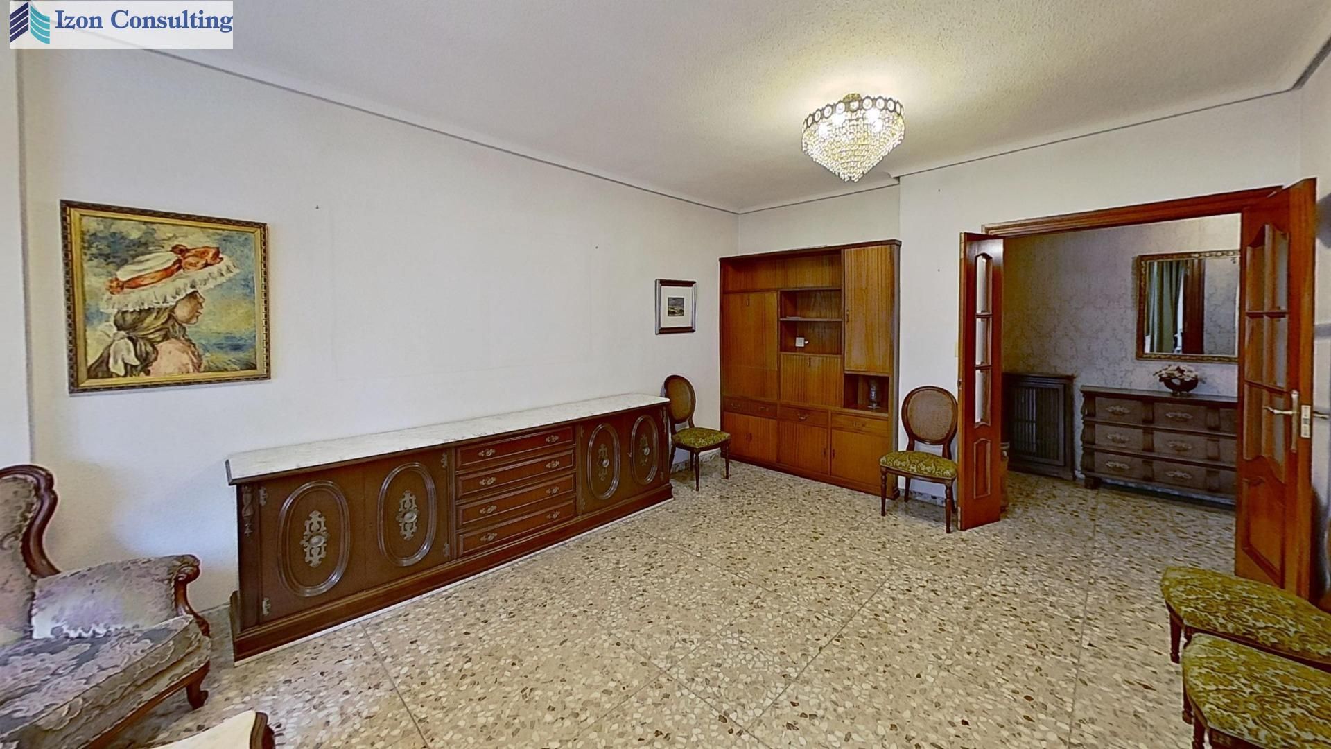 Sala d'estar de Pis en venda en  Albacete Capital amb Calefacció, Terrassa i Balcó