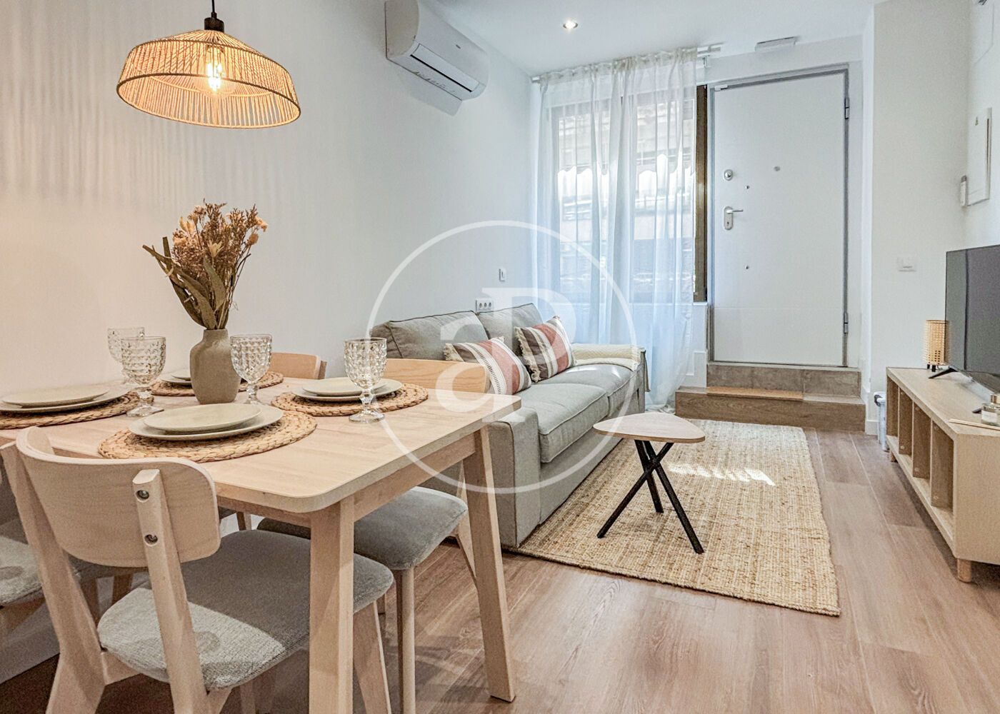 Living room of Flat for sale in Escopete  with Air Conditioner, Heating and Private garden