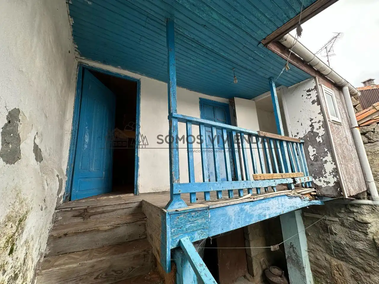 Vista exterior de Casa o chalet en venta en Paderne de Allariz con Terraza y Amueblado