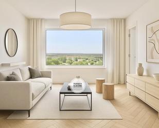 Living room of Flat for sale in  Madrid Capital  with Air Conditioner and Balcony