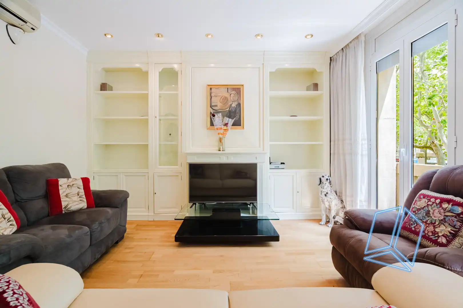 Living room of Flat for sale in Barcelona  with Terrace