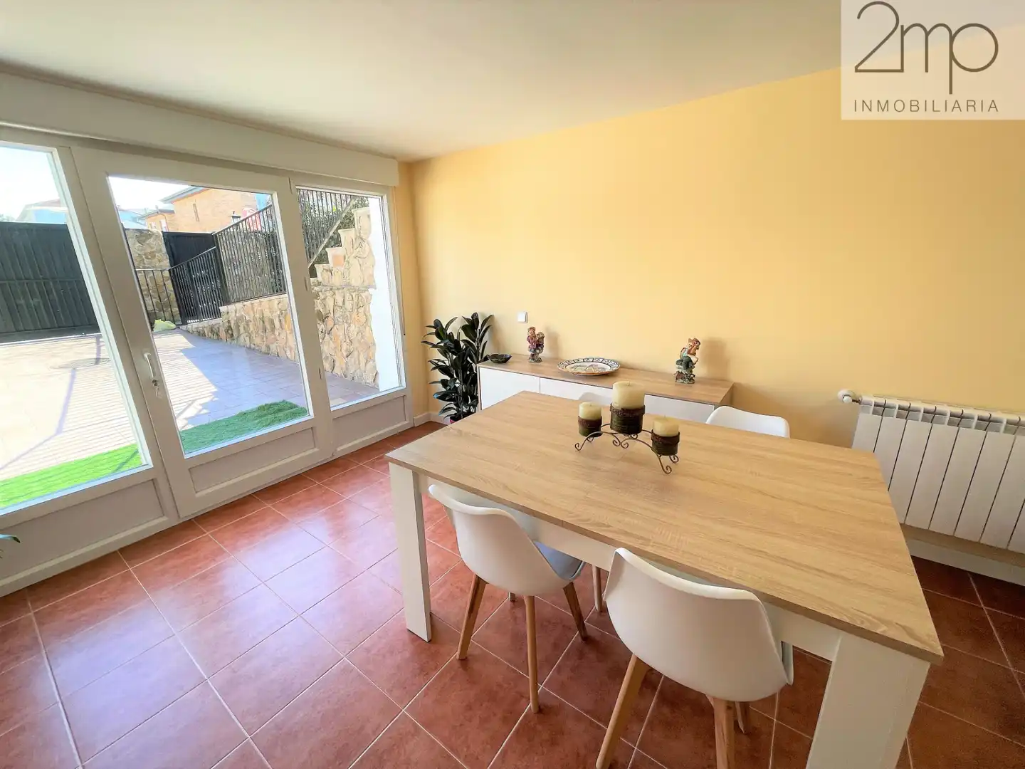 Comedor de Apartamento de alquiler en Manzanares El Real con Calefacción, Amueblado y Lavadora