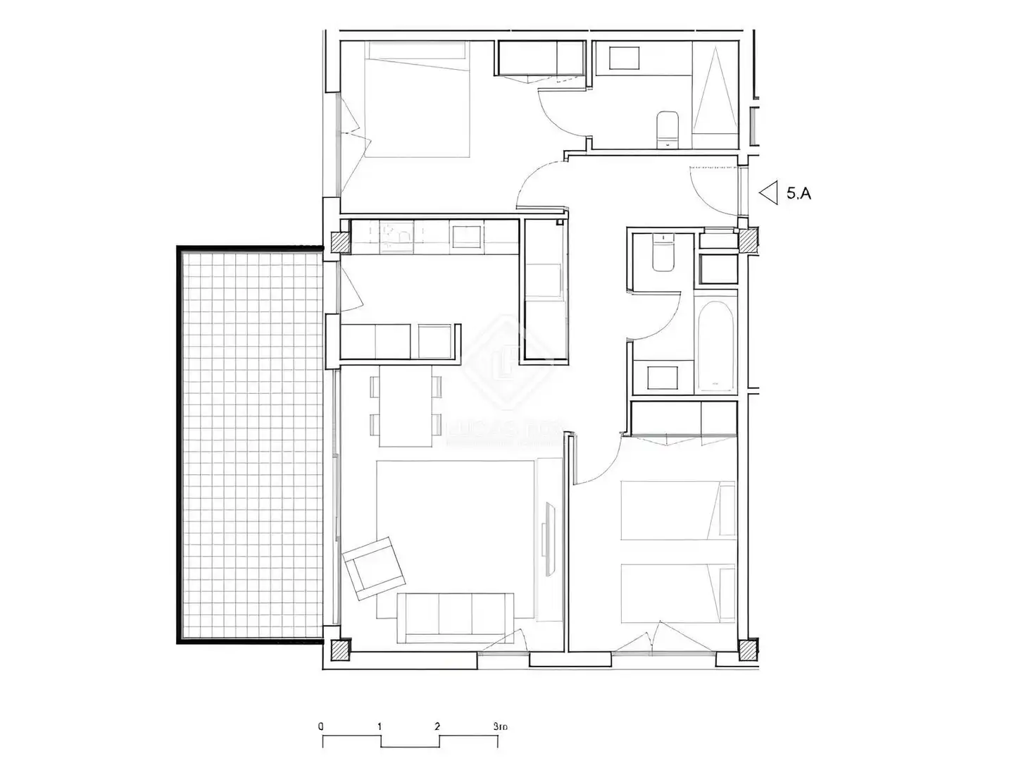 Flat with terrace to rent in Finestrelles, imagen 30