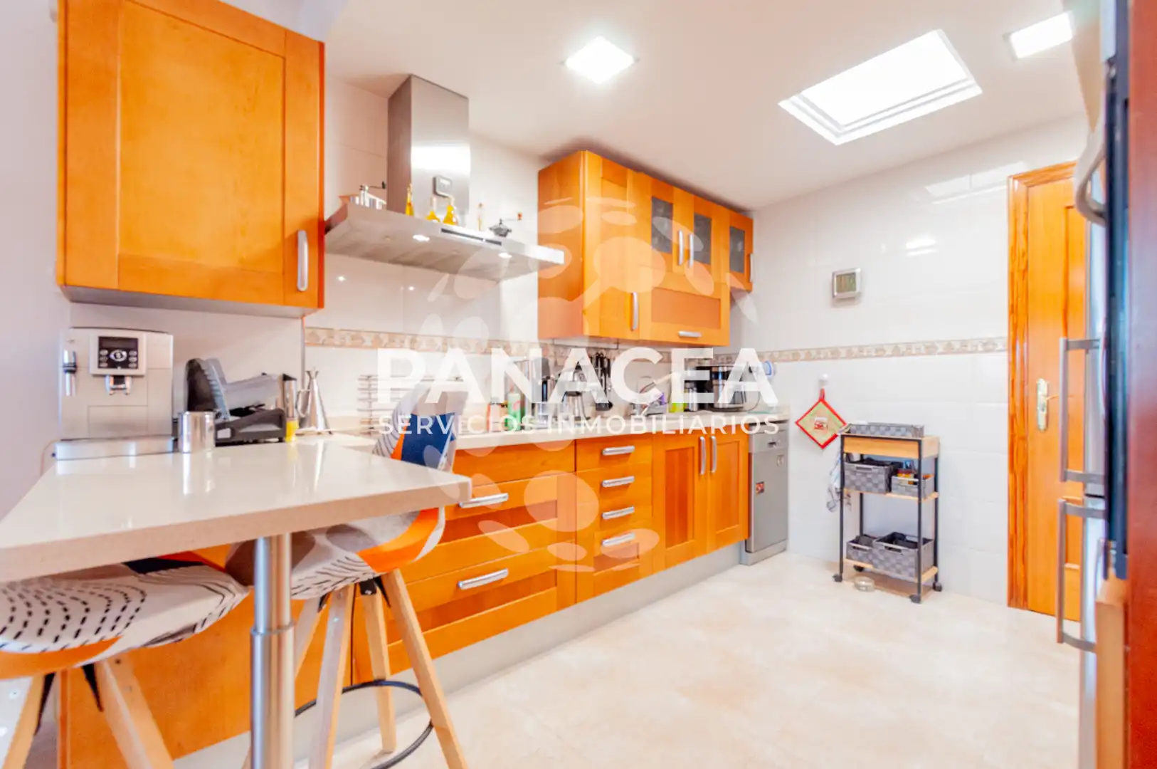 Cocina de Casa o chalet en venta en Vícar con Amueblado, Horno y Lavadora