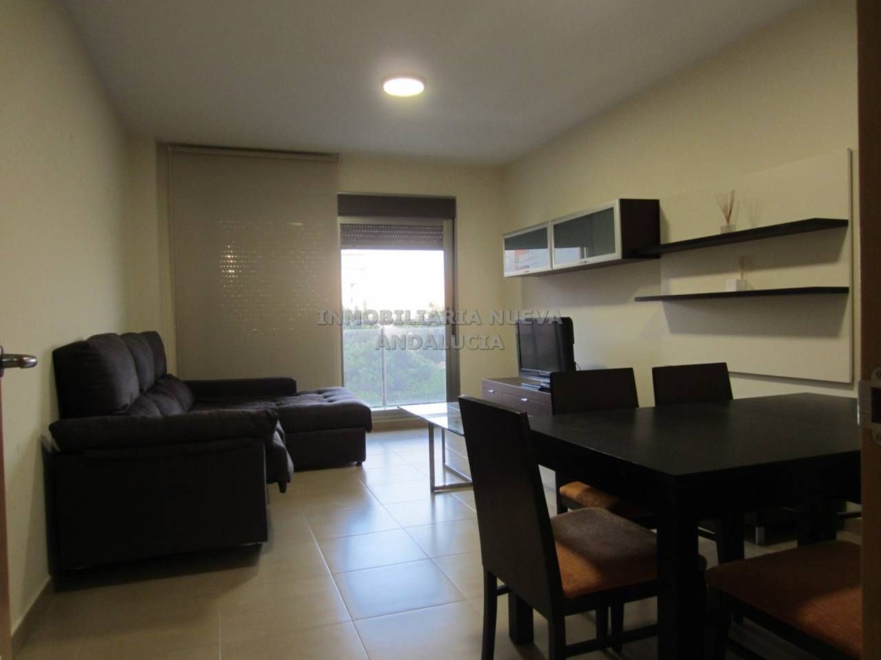 Sala d'estar de Pis de lloguer en  Almería Capital amb Aire condicionat, Calefacció i Terrassa