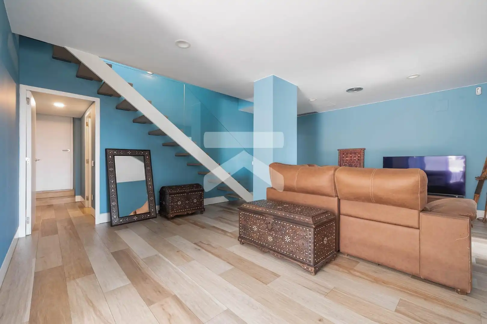 Sala d'estar de Casa adosada en venda en Tarragona amb Aire condicionat, Jardí privat i Terrassa