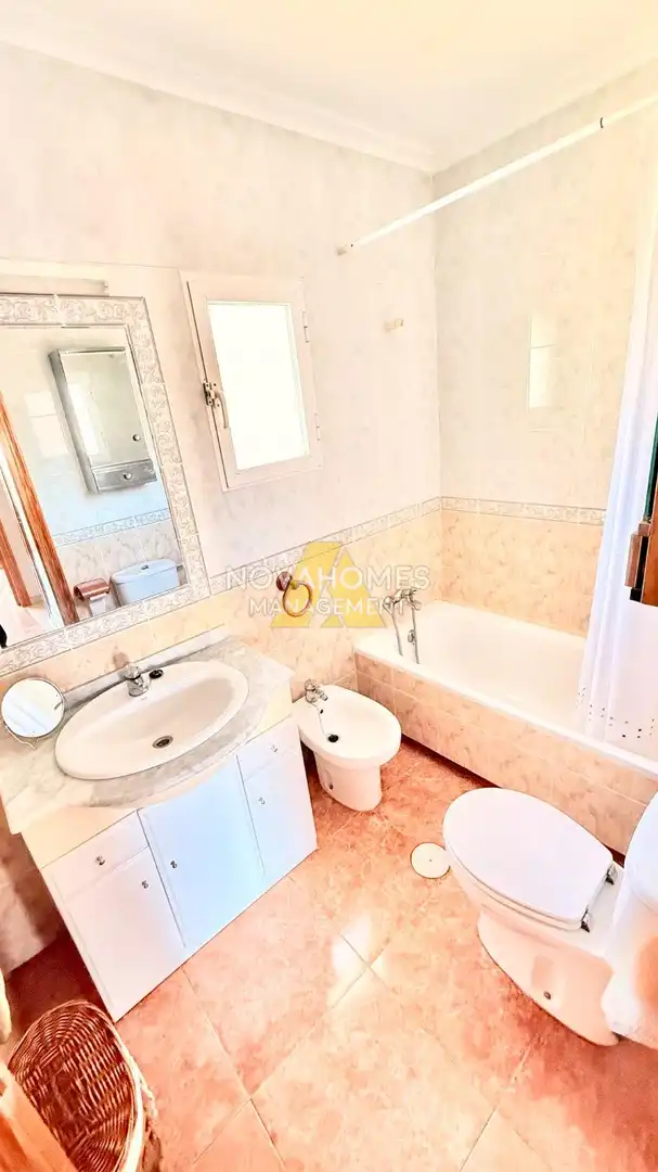 Bany de Dúplex en venda en Cartagena amb Aire condicionat, Terrassa i Moblat